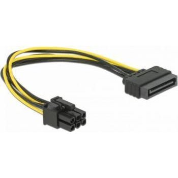 Oferte la Delock Cable Power Sata 15 Pin > 6 Pin Pci Express, 0,21m