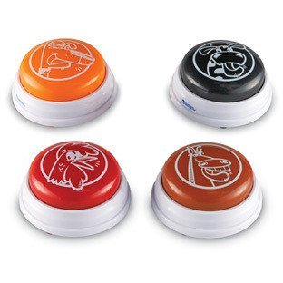 Oferte la Sonerii pentru raspuns - animale - set 4 buc