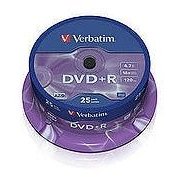 Oferte la Blank Dvd+R Verbatim Sl 16x 4.7gb 50pk Spindle Wide Inkjet Printable No Id 43512