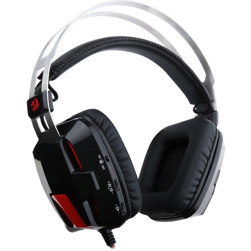 Oferte la Casti Redragon Lagopasmutus2 Black, microfon