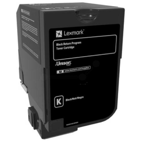 Oferte la Toner imprimanta Black High Yield Corporate Cartridge, cod 74C2HKE, compatibil cu CS720, CS725, CX725, capacitate 20 k pag