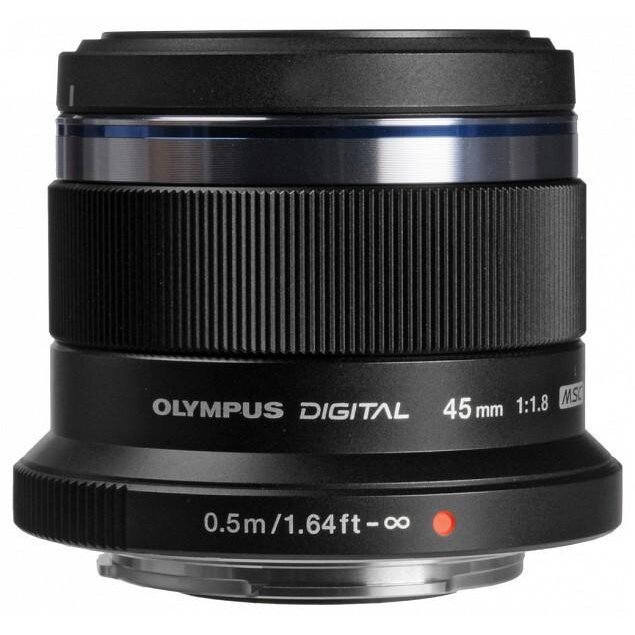 Oferte la Obictiv Olympus M.Zuiko 45/F1.8 Pentru Pen, Negru