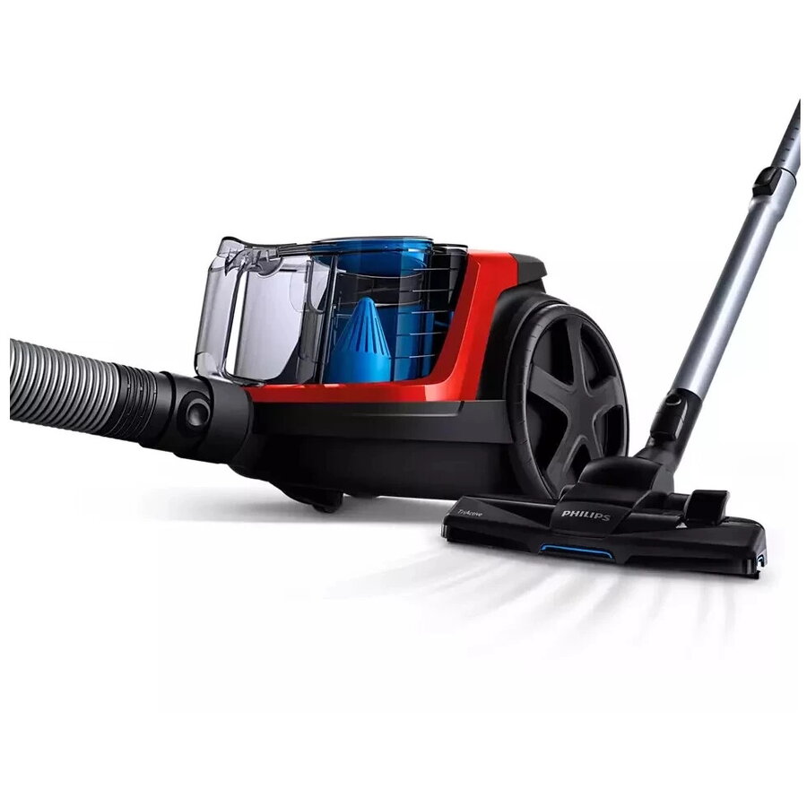 Oferte la Aspirator fara sac Philips FC9330/09 PowerPro Compact, rosu