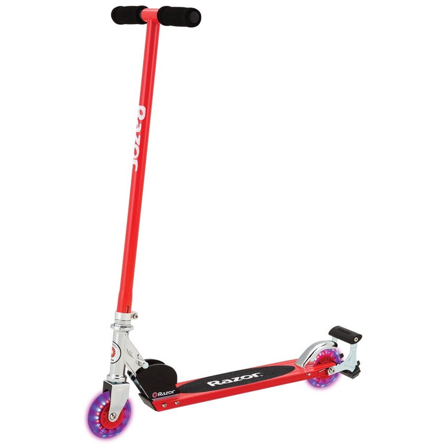 Oferte la Trotineta Razor S Spark Sport, pliabila, platforma otel, frana roata spate, Rosu