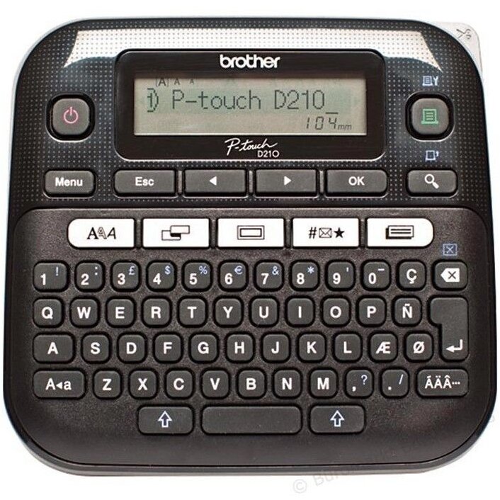 Oferte la Imprimanta etichete Brother PTD210 P-touch Desktop TZe tapes 3.5 to 12 mm