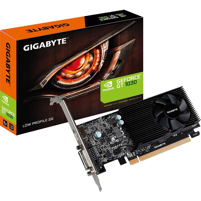 Oferte la Placa video Gigabyte GeForce GT 1030 Low Profile D4, 2GB DDR4, 64-bit