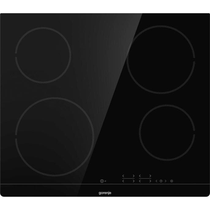 Oferte la Plita incorporabila Gorenje ECT641BSC, Vitroceramica, 60 cm, 4 zone, Touch Control, Timer, Neagra