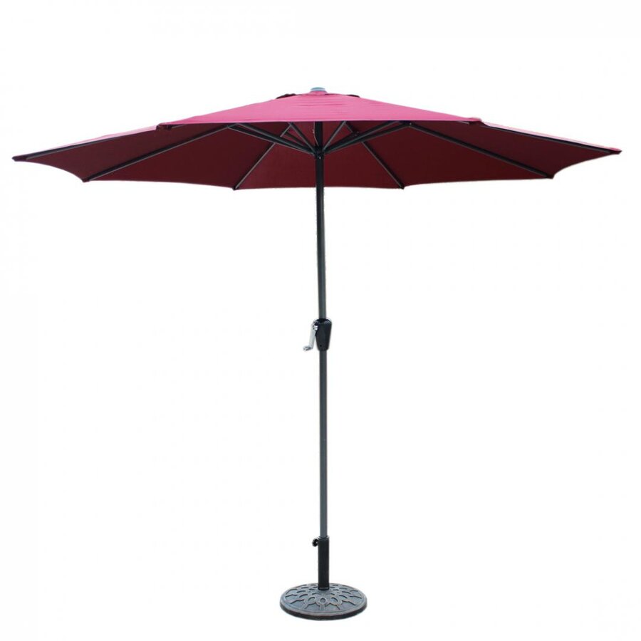 Oferte la Umbrela Terasa Heinner, Dia, STUD006, 270 cm, otel si poliester, Roz