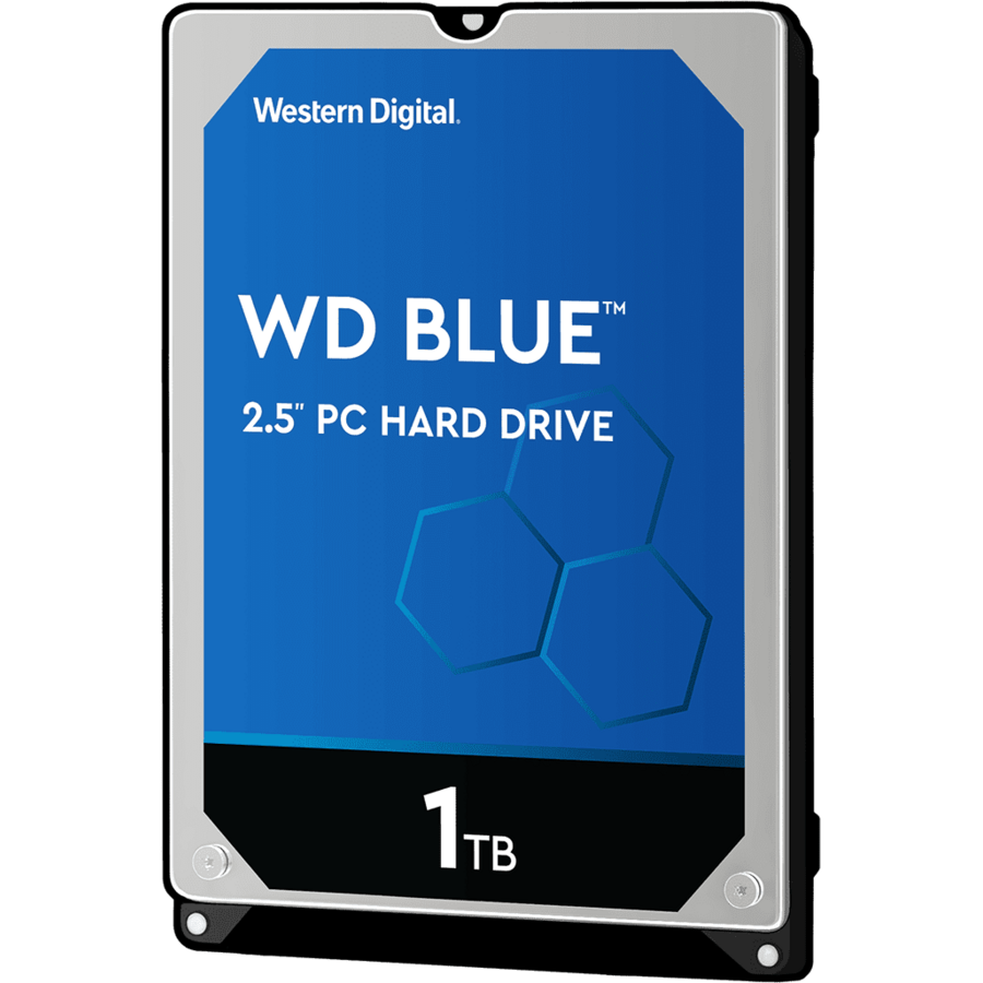 Oferte la HDD WD Blue, 2.5'', 2TB, SATA/600, 5400RPM, 128MB cache