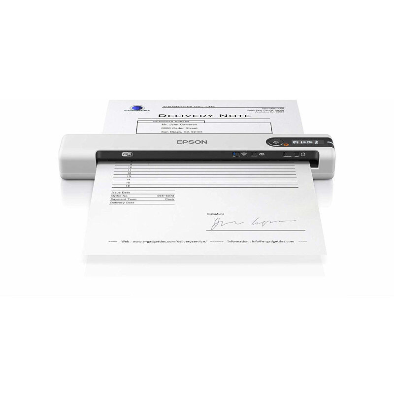 Oferte la Scanner Epson WorkForce DS-80W, Format A4, USB 2.0, Wi-Fi