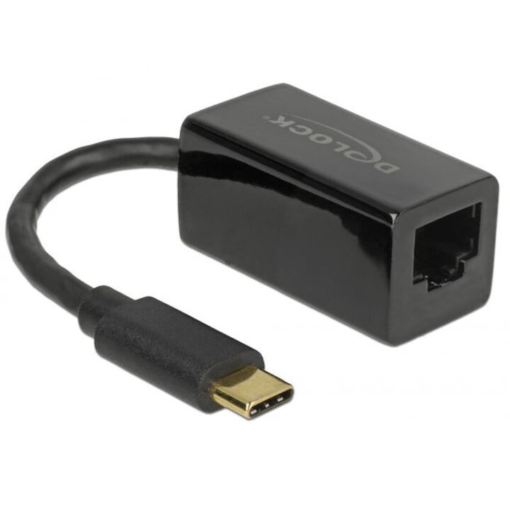 Oferte la Delock Adaptor USB 3.1 Gen 1 cu conector tata USB Tip-C > LAN Gigabit