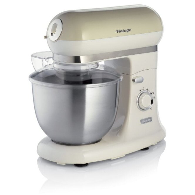 Oferte la Mixer planetar Ariete Vintage 1588.BG, 1200W, vas 5.5L, bej