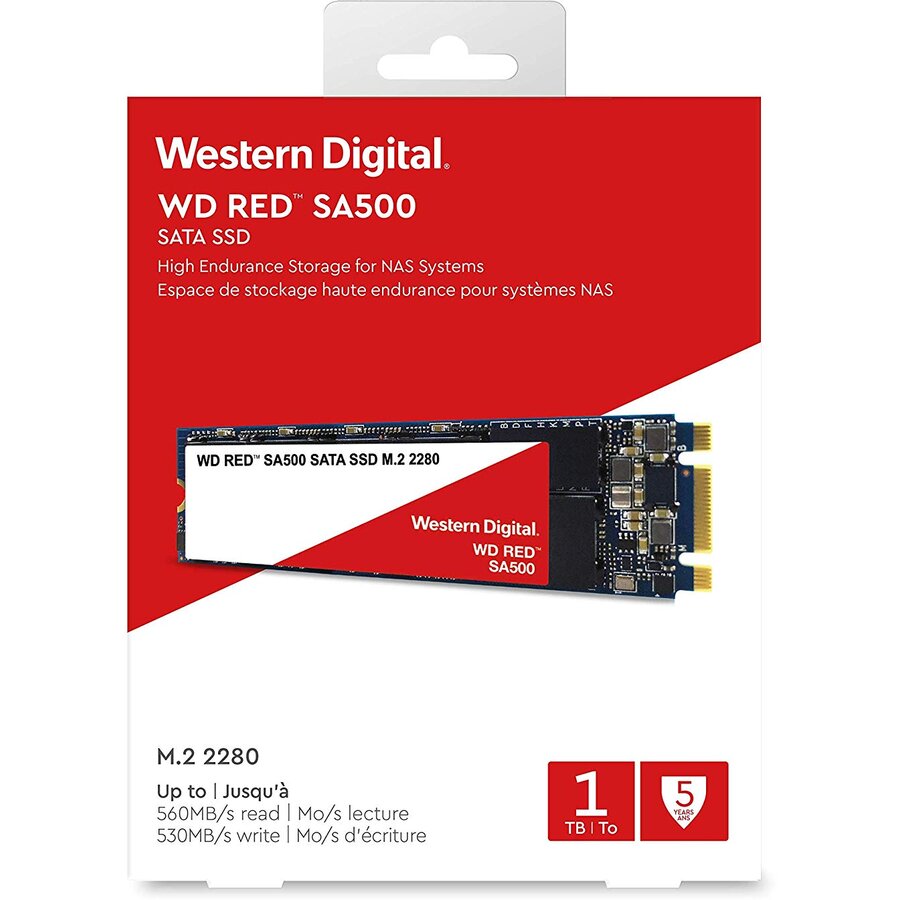 Oferte la WESTERN DIGITAL SSD M.2 2280 1TB/RED WDS100T1R0B WDC