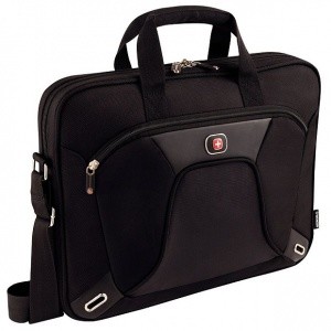 Geanta laptop Wenger SHERPA (EAN:7613329008119) 600653 , 16 inci, Slimcase, negru