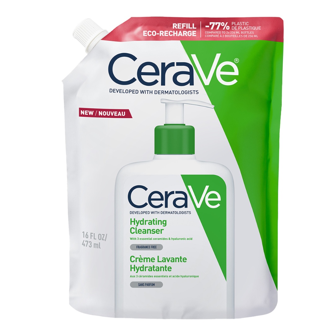 Oferte la Gel de spalare hidratant Cerave pentru piele normal-uscata (Concentratie: Gel de curatare, Gramaj: 473 ml Rezerva)