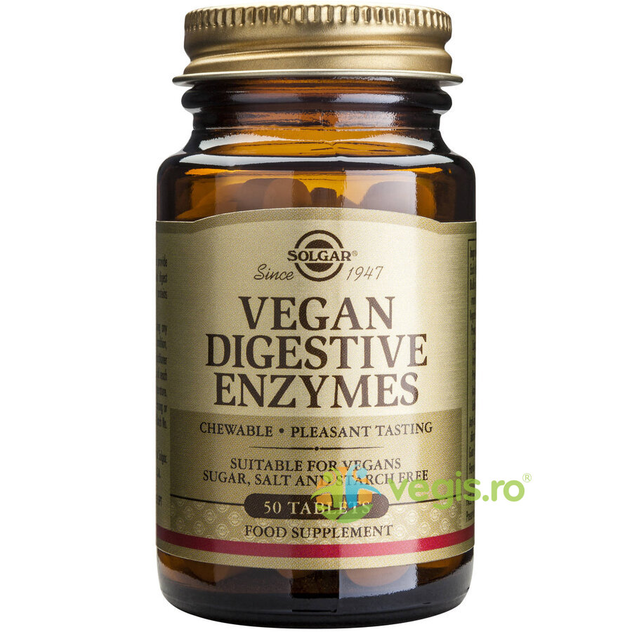 Oferte la Vegan Digestive Enzymes 50tab
