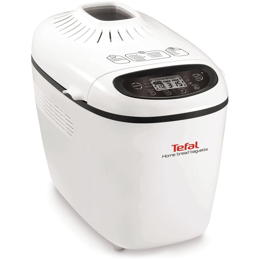 Oferte la Masina de paine Tefal Home Bread Baguette PF610138, 1600W, 1.5 kg, 16 programe, Alb