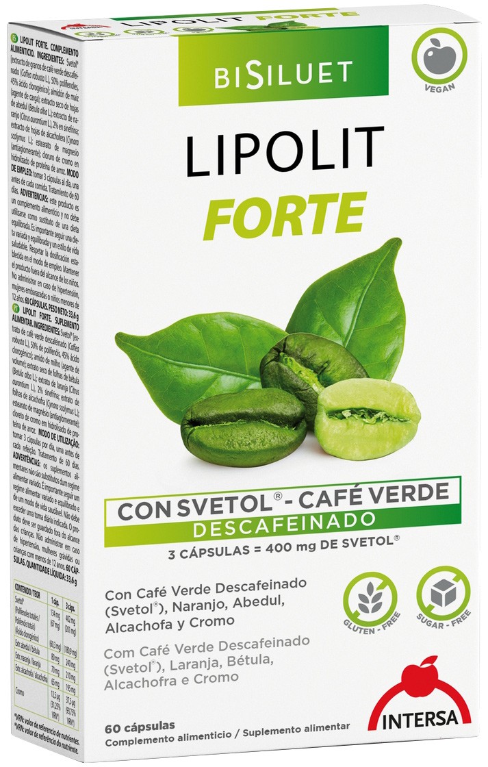Oferte la Lipolit forte, 60 capsule, 33,6g Dieteticos Intersa