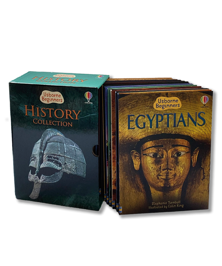 History Beginners Boxset Usborne - Set 10 carti in limba engleza