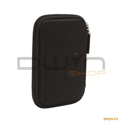 Oferte la Husa HDD portabil Case Logic, curea prindere hdd, curea prindere cablu, spuma eva, black 'EHDC101K'
