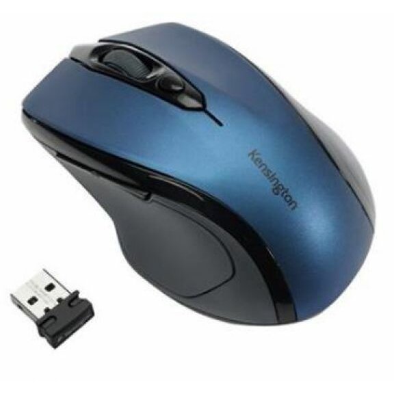 Oferte la Mouse optic wireless Kensington  Pro Fit Mid Size albastru safir