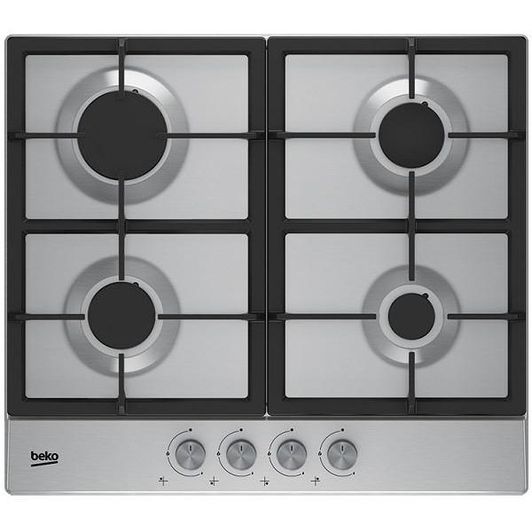 Oferte la Plita incorporabila Beko HIAG64225SX, Gaz, 4 arzatoare, Inox