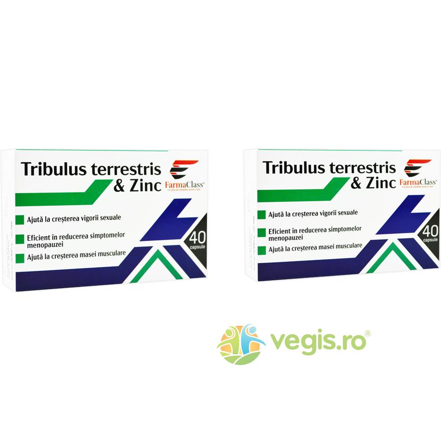 Oferte la Pachet Tribulus Terrestris si Zinc 40cps+40cps