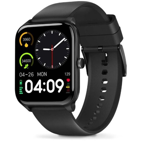Oferte la Bratara Fitness Ritm Cardiac Ecran 1.69inch Apelare prin Bluetooth IP68 Negru