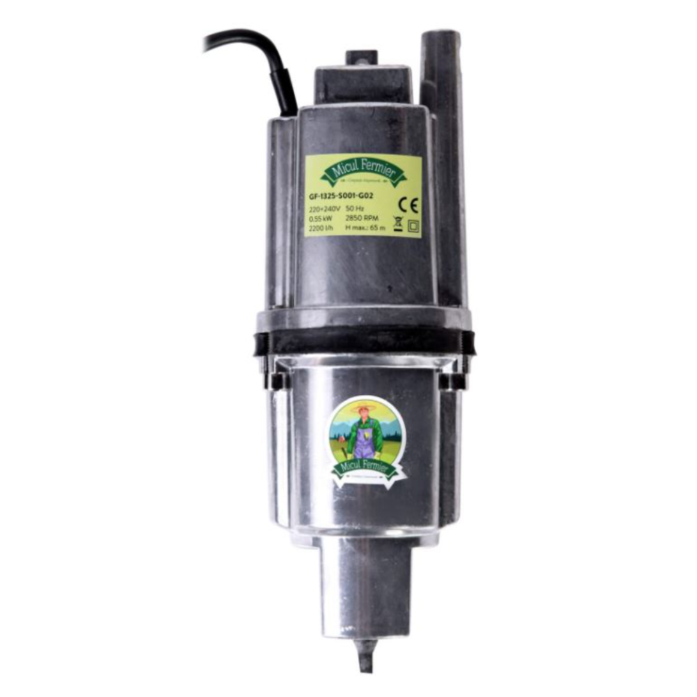 Oferte la Pompa submersibila Micul Fermier Vibrating, 0.55 kW, 2200 l/h, 3.2 kg