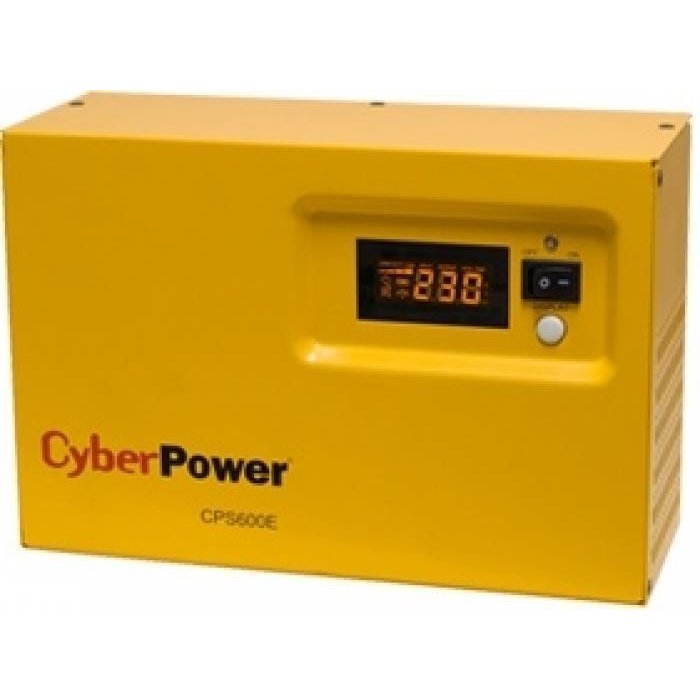 Oferte la UPS  CYBER POWER EPS series  420W (600VA), pentru centrale termice, DC imput 12V, AVR, LCD, Sinusoida pura, Schuko (1), CPS600E