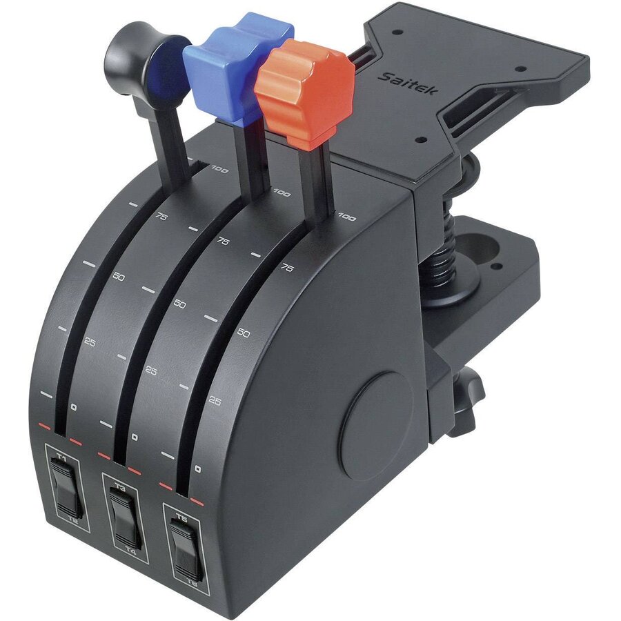 Oferte la Logitech G Saitek Pro Flight Throttle Quadrant