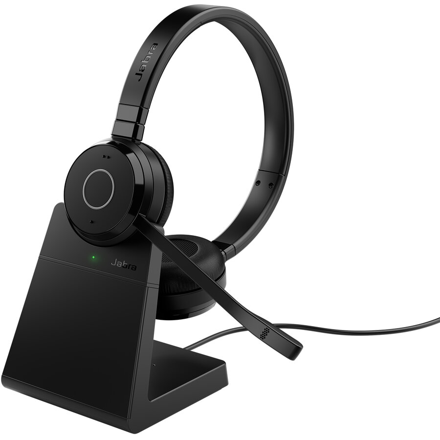 Casti Evolve 65 TE USB-A UC Stereo Negru