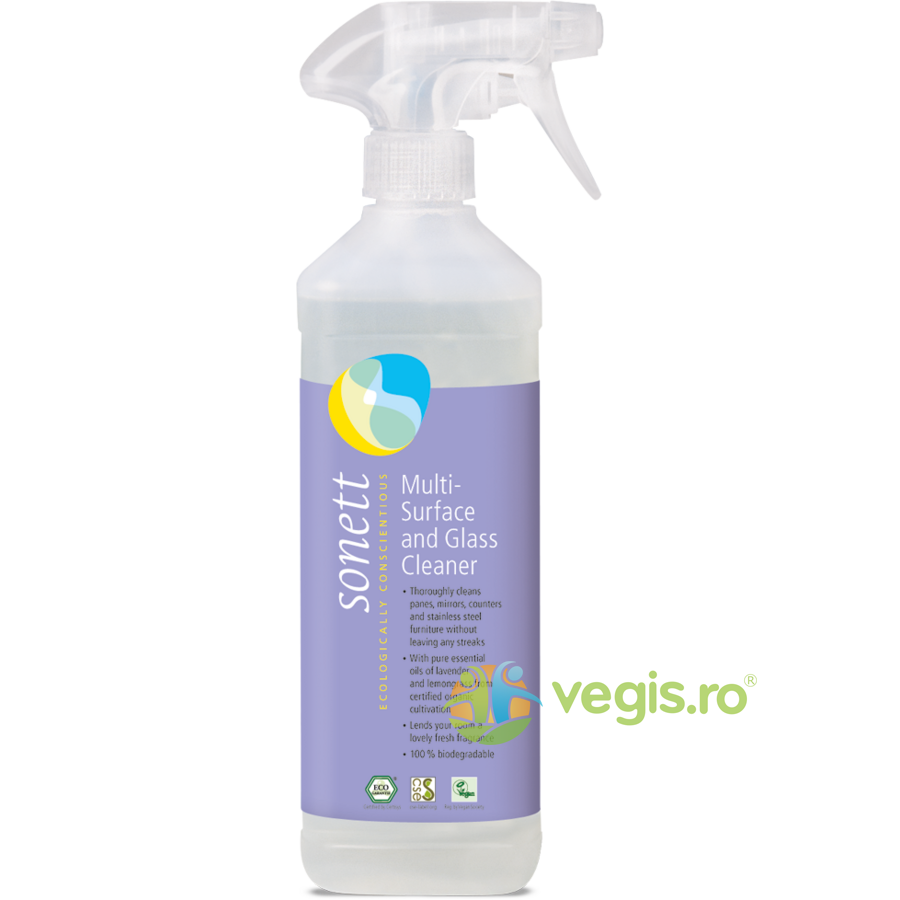 Oferte la Detergent Pentru Sticla Si Alte Suprafete Bio 500ml