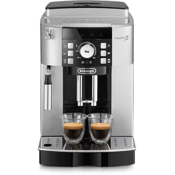 Oferte la Espressor Delonghi Magnifica S ECAM 21.117SB, 1450W, 15 bar, Argintiu-Negru