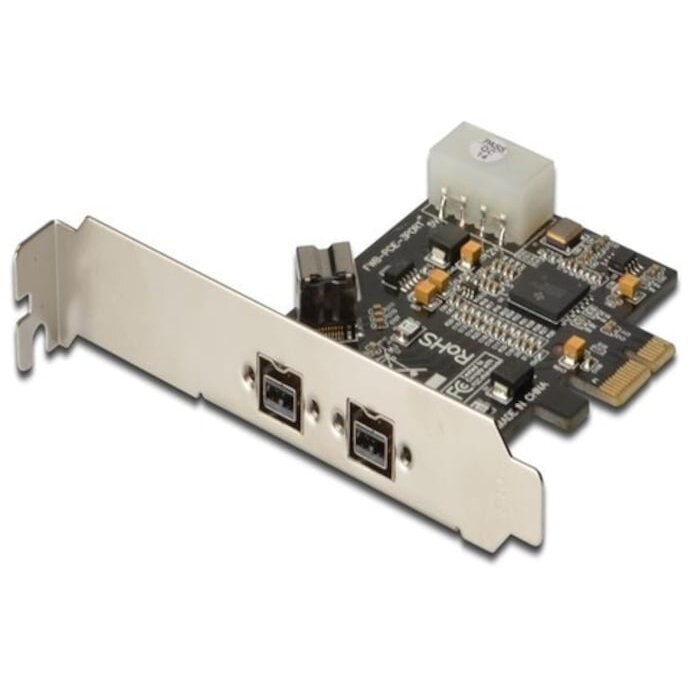 Oferte la Digitus Card de control PCIe cu 3 porturi Firewire 800