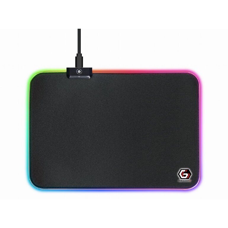 Oferte la Mousepad Gaming MP-GAMELED-M LED Light Effect Marime M Negru