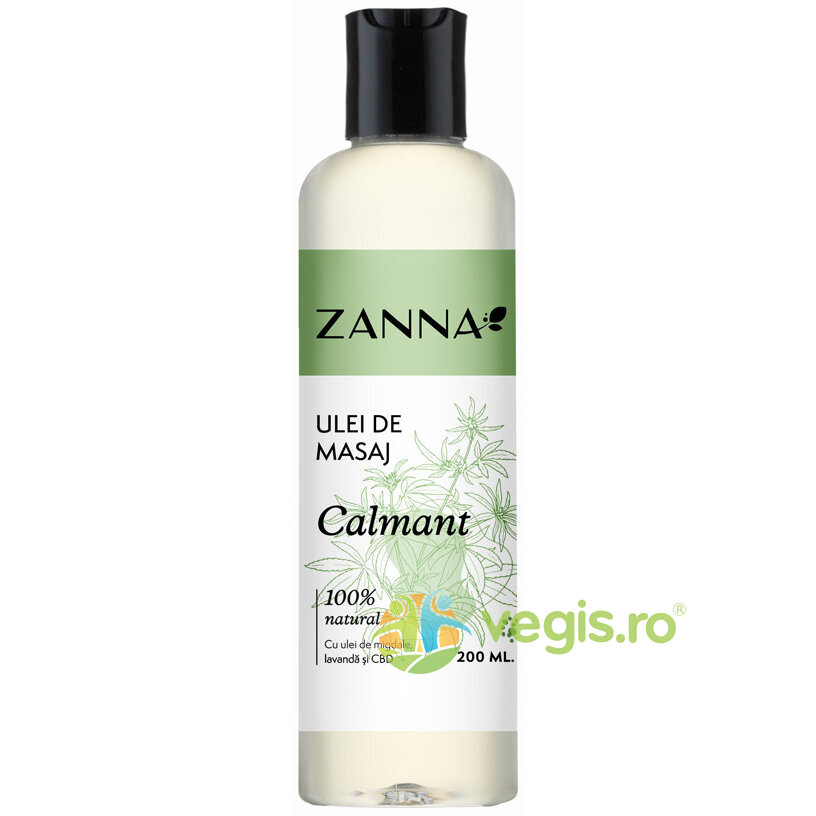 Oferte la Ulei de Masaj Calmant cu CBD (Canabidiol) si Lavanda 200ml