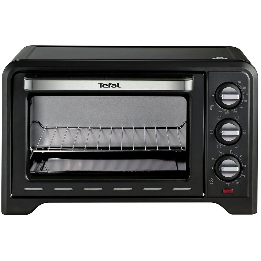 Cuptor Electric OF444834 Optimo cu Convectie 1380W 19L Negru