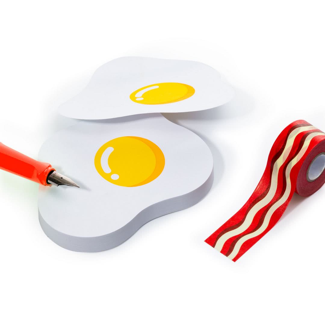 Oferte la Notițe Adezive cu Bandă Adezivă - Ouă cu Bacon