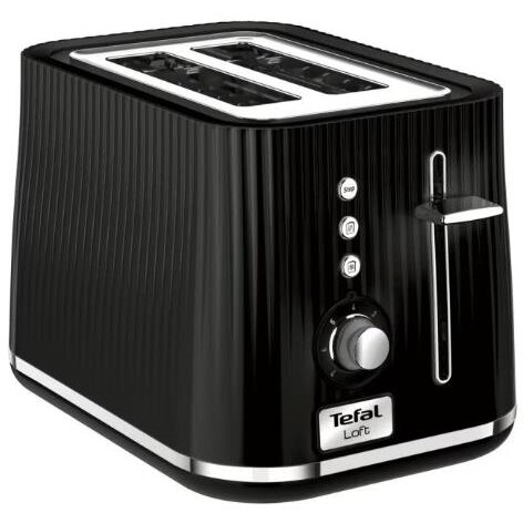 Oferte la Prajitor de Paine Loft 2S TT761838 2 Felii 850W Negru