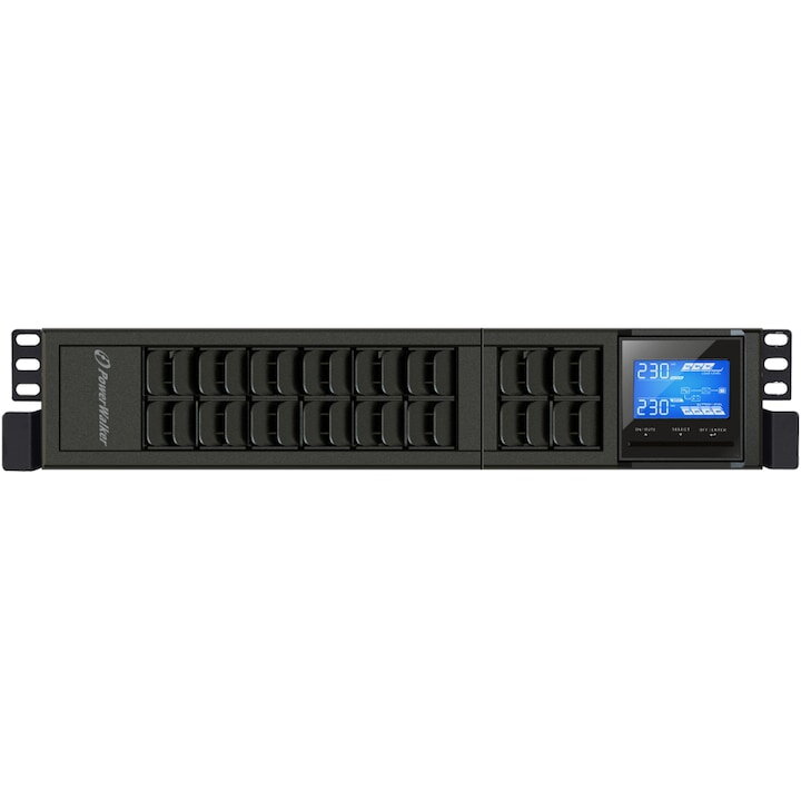Oferte la UPS, PowerWalker, VFI 2000 CRM LCD, 1600 W, Negru