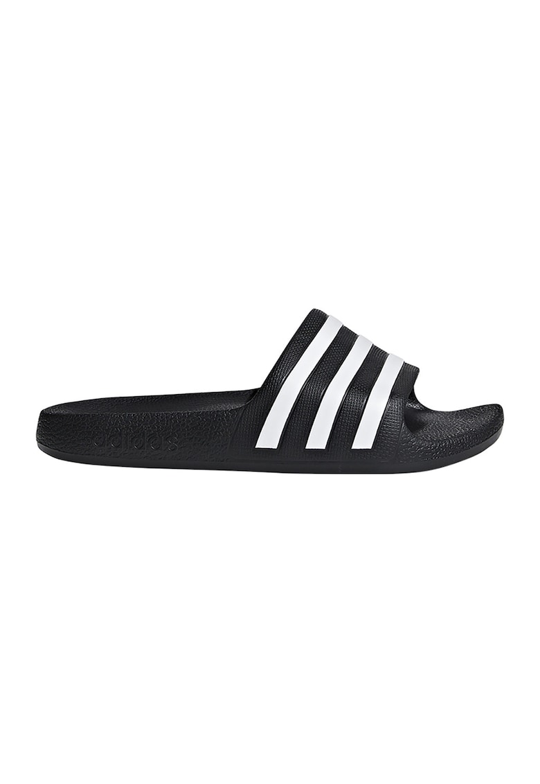 Oferte la Papuci cu talpa ergonomica Adilette - Alb/Negru