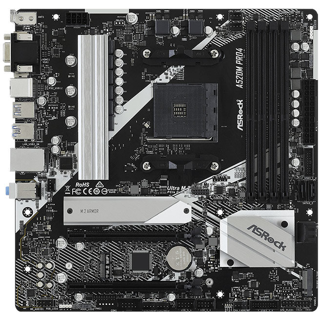 Oferte la Placa de baza A520M PRO4 AM4 AMD AM4 mATX
