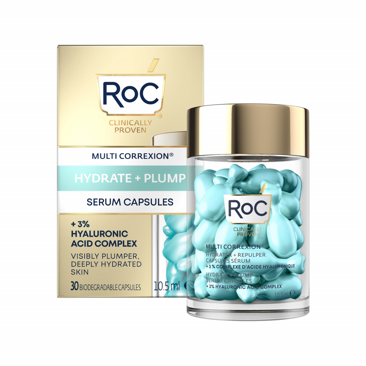 Oferte la Ser de fata Multi Correxion Hydrate + Plum RoC, 30 bucati