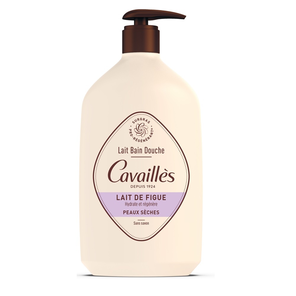 Oferte la Gel de dus hidratant cu lapte de smochine Roge Cavailles, 1000 ml (Gramaj: 1000 ml)