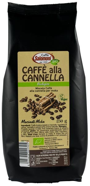 Oferte la Cafea bio cu scortisoara 250g Salomoni Cafe