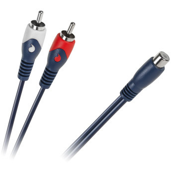 Oferte la Accesorii Audio Hi-Fi CABLU Y RCA MAMA - 2XRCA TATA 0.2M