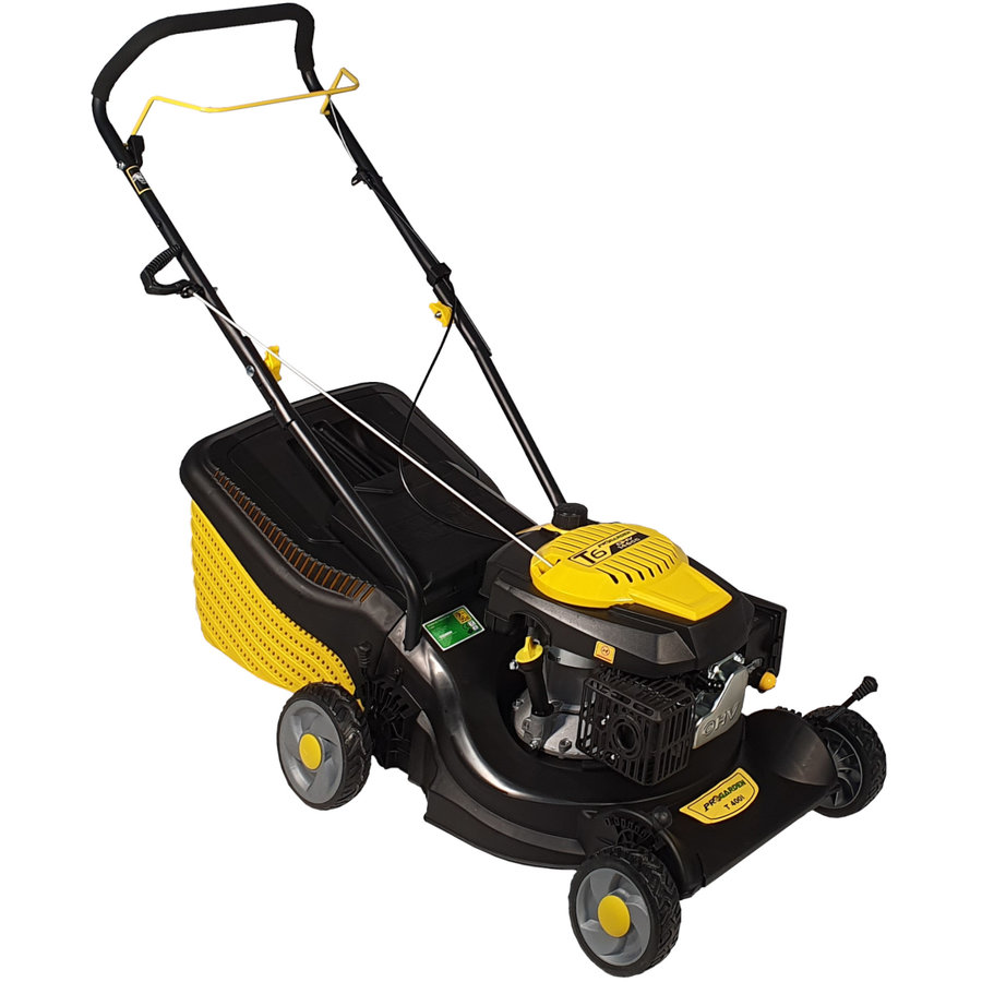 Oferte la Masina de Tuns Gazonul T400I  3.5cp 398mm 40l Negru/Galben