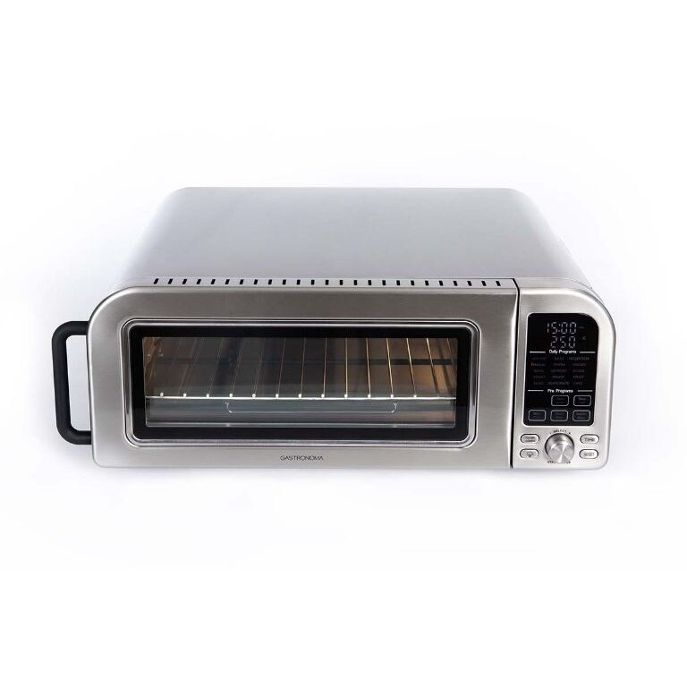 Oferte la Friteuza cu Aer Cald Cuptor Pizza 2000W 18L 15 Programe Argintiu