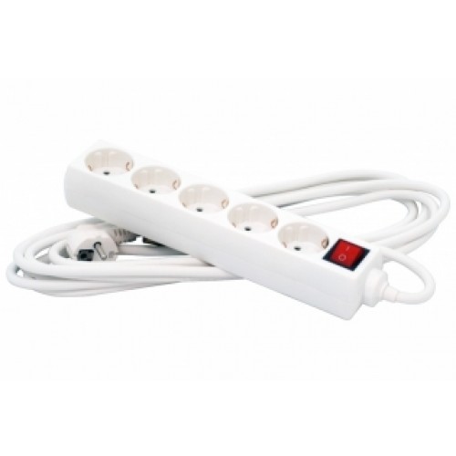 Oferte la Priza cu protectie - prelungitor 5 prize, 3m, Spacer Defender 'PP-5-30'